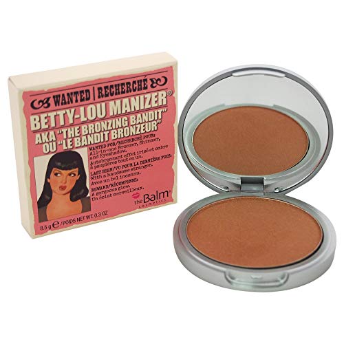 The Balm Highlighter Powder Betty Lou Mainzer Shimmer Bronzing Powder Puder Rozświetlający