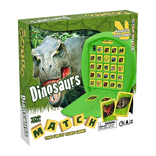 Top Trumps Juego de Mesa con Dinosaurios, Multicolor (Winning Moves 35804)