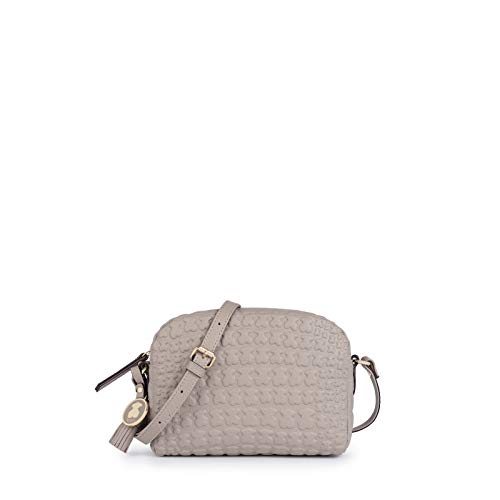 Tous Sherton, Bolso bandolera para Mujer, Beige (Topo 895890186), 19x14x2 cm (W x H x L)