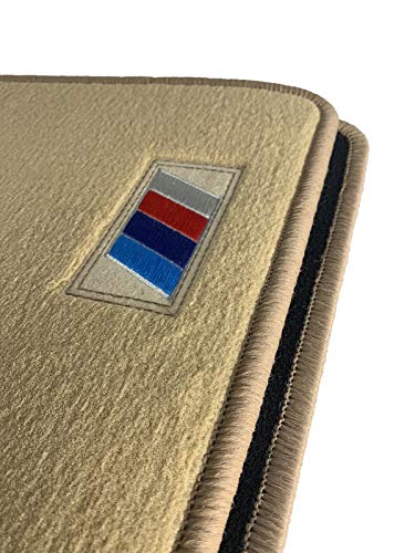 Accesorionline > Alfombrillas Beige Velour Premium para BMW Serie 3 Coupe 2006-2013 A Medida - Máxima Calidad - Esterillas Alfombras E92