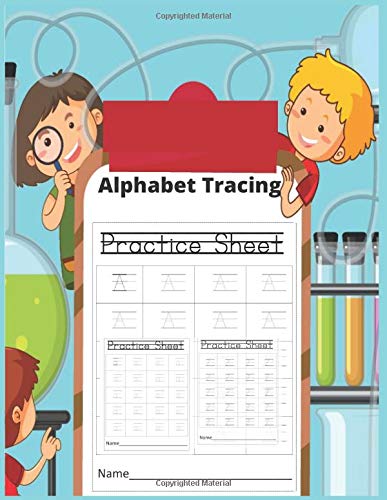 Alphabet Tracing Practice Sheet: Trace & Learn to Write for Kids