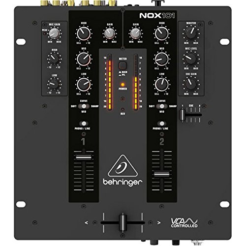 Behringer NOX101 - Mezclador para dj nox-101 unidad