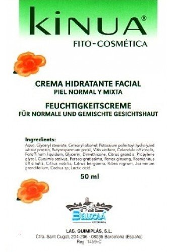 Bellsola Crema Hidratante Piel Normal 50Ml Kinua 1 Unidad 500 g