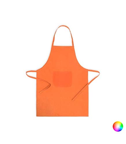 BigBuy Cooking Delantal, Naranja, 65 x 90 cm