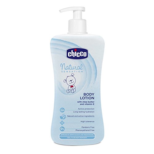 Chicco Natural Sensation - Crema corporal, 500 ml