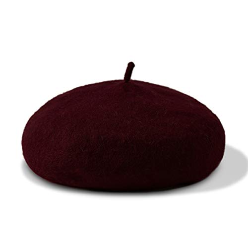 DORRISO Nuevo Francés Gorra Boina Mujer Otoño Invierno Vacaciones Ocio Beret Gorra de Boina