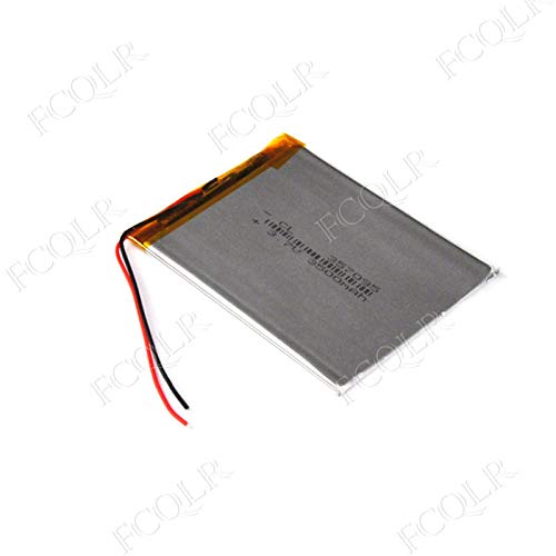 FCQLR Compatible para 3.7V Polymer Lithium Ion batería 357095 Rechargeable lipo li-Ion Cell 3500mAh para E-Book DVD 7 Inch Tablet PC Q8 357096