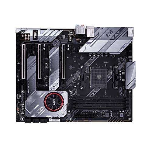 Gamogo CVN X570 Gaming Pro V14 Placa Madre Placa Base Systemboard Multi-protección AMD AM4 Ryzen 2000 y 3000 Procesador Dual Turbo Ranuras M.2 Ranuras PCI-E 4.0X16 Ranuras ALC1150 HD Audio Luz RGB