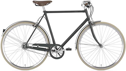 GAZELLE Van Stael T7 Nexus FL - Bicicleta de Trekking 2020, Color Gris, tamaño 28" Herren Diamant 54cm, tamaño de Rueda 28.00