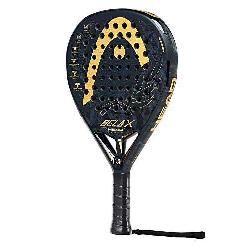 Head Graphene 360+ Bela X, Unisex Adulto, Negro Amarillo, EU