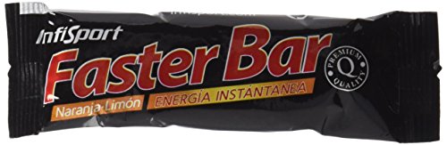 Infisport Faster Bar, Sabor Naranja y Limón - 28 Unidades