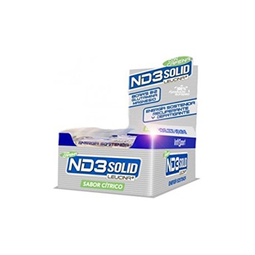 Infisport ND3 Sólido Barrita Energética 21 x 40g Cítrico con Cafeína