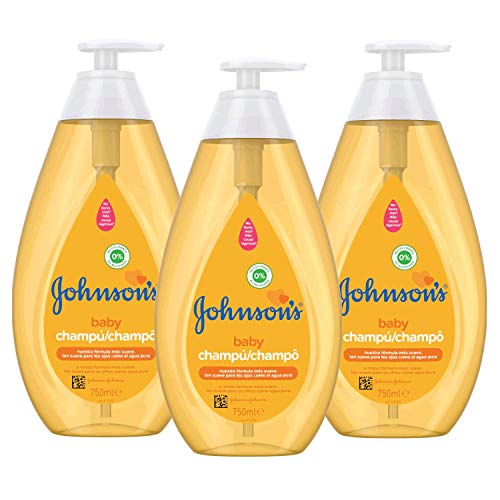 Johnson's Baby Champú Familiar Clásico, 750 ml - Lot de 3