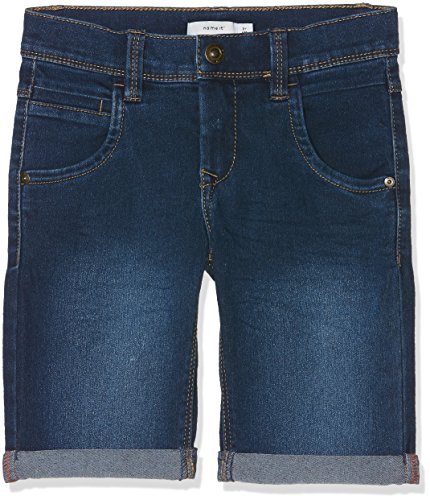 NAME IT Nkmsofus Dnmtax 2012 Long Shorts Noos Pantalones Cortos, Azul (Medium Blue Denim Medium Blue Denim), 134 para Niños