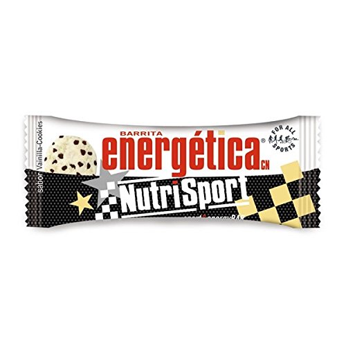 Nutrisport Barrita Energética 12 x 44g Vainilla y Cookies