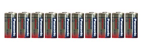 Panasonic PACR123A_10 - Batería de litio (3 V, pack de 10)