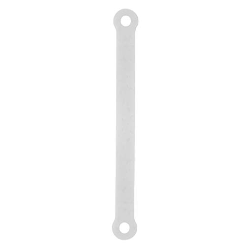 RCAWD Suspensión Delantera Brazo de Montaje Placa de Refuerzo / Barra de unión 2532 Aleación de Aluminio para RC Hobby Model Car 1/10 Traxxas Slash 2WD Curso Corto(Plata)