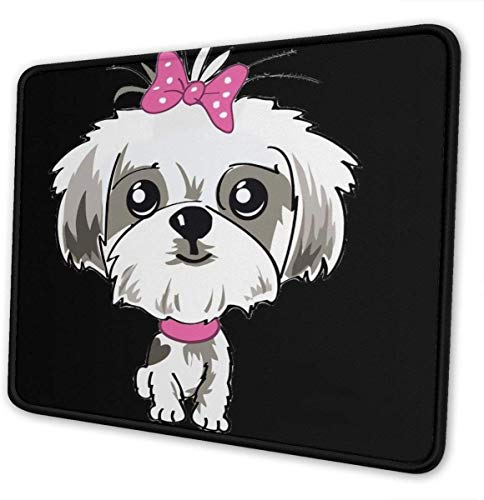 Shih Tzu Arte Lindo del Perro del bebé Mini Oficina temáticas Gaming Mouse Pad Gamer Accesorios Sistema se enfríe Mat Pequeño Material de la Niña Niño Niños Mujeres Hombres Decoración merchandis