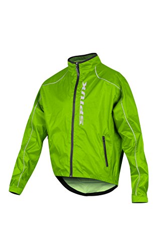 Spiuk Top Ten Membrana - Chubasquero Impermeable Unisex, Color Verde, Talla L