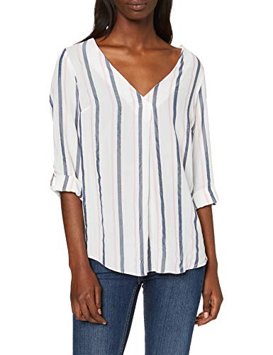 Springfield FQ.Apuesta Rayas Blusa, Beige (Beige 98), 36 (Tamaño del Fabricante: 36) para Mujer