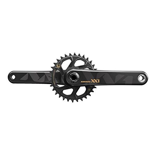 SRAM Bielas XX1 Eagle Boost BB30 175 12-Speed W 32T X-Sync Direct Mount Anillo de Cadena, Color Oro