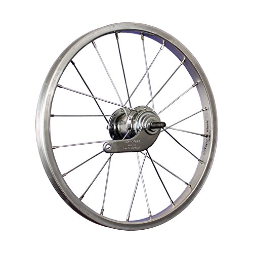 Taylor-Wheels 16 Pulgadas Rueda Trasera Bici Freno contrapedal 305-19 Plateado