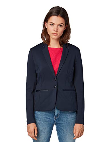 Tom Tailor Blazer & Sakko - Camiseta para Mujer Sky Captain Blue L