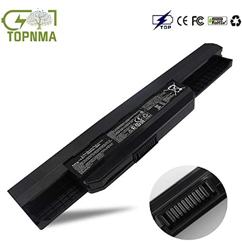 Topnma® Batería de Repuesto para Portátil for ASUS A32-K53 A42-K53 ASUS K53 K53E X54C X53S X53 K53S K53SC SV SJ SD X53E K43JC K43JM K43JS K43JY K43S K43SC K43SD K43SE K43SJ (6cells 4400MAH)