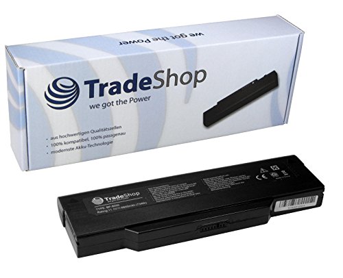 Trade-Shop - Batería para portátiles Medion MD-95300, MAM-2080, MIM-2120, MIM-2130, MD-42462, MD-95300, BP-8050, MD-41424, MIM-2030, MD-42462, MD-42462s, MIM-2170, MIM-2180, MIM-2220, MD-41424 y MD-42200 (6600 mAh)