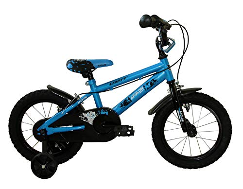 Umit Bicicleta 14" APOLÓN AZUUL, Niños, Azul, Infantil