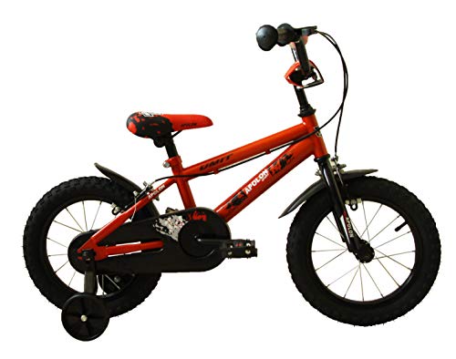 Umit Bicicleta 14" APOLÓN Rojo, Niños, Infantil