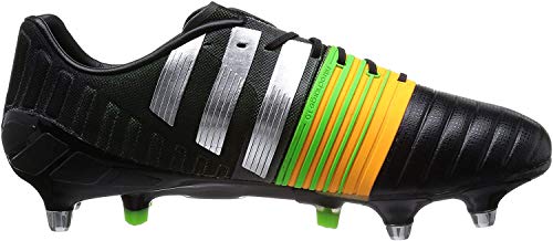 adidas Bota Nitrocharge 1.0 TRX SG Negra-Silver metallic-Solar gold Talla 6,5 UK