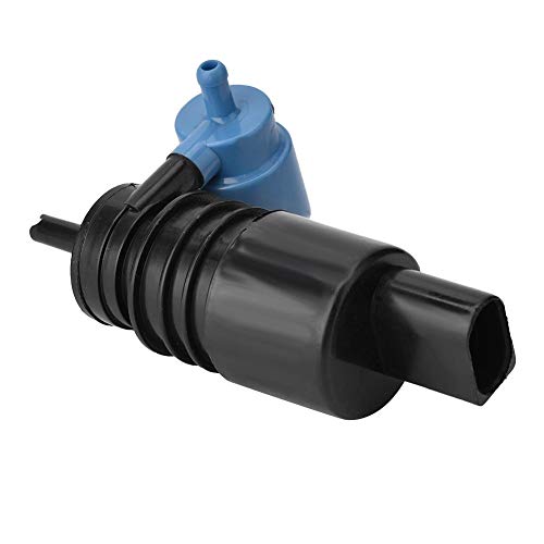 Akozon Bomba de lavado de parabrisas 1K6955651 Bomba de limpieza de parabrisas con líquido limpiaparabrisas Ajuste para A1 Sportback A3 A4 A6 ALLROAD Q3 Q5 Q7 B C E G CLASE CLS