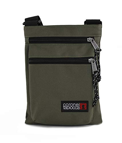 Bolso Bandolera Coronel Tapiocca Urban Hombre 23 cm Caqui