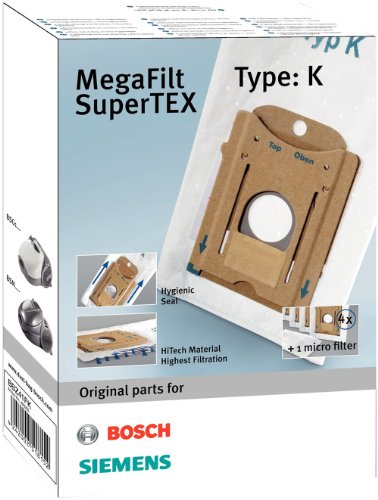 Bosch Megaair SuperTex BBZ41FK - Bolsas para aspiradora, tipo K