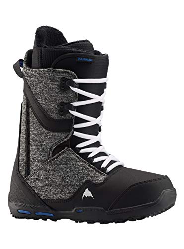 Burton Rampant - Botas de Snowboard para Hombre, Color Negro y Azul