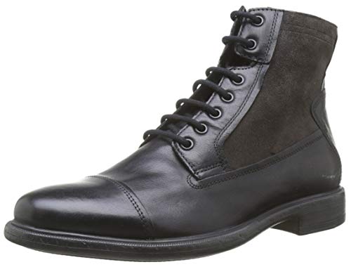 Geox U Terence C, Botas Clasicas para Hombre, Negro (Black C9999), 45 EU