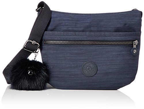 Kipling Arto S, Bolso bandolera para Mujer, Azul (True Dazz Navy), 25x21x3 cm