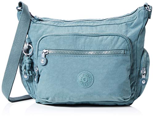 Kipling Gabbie S, Bolsos Bandolera para Mujer, Verde (Light Aloe), 29x22x16.5 cm