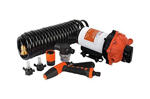 Kit de bomba de lavado SEAFLO serie 55 - 12V CC, 5.5 GPM, 70 PSI