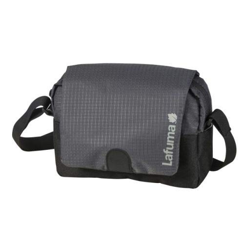 Lafuma Changi Bolso Bandolera con Correa Desmontable-Diseño sin PFC-Trekking, Viaje, Ciudad, Unisex-Adult, Carbon/Black, One Size