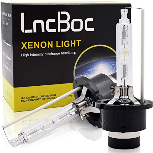 LncBoc D2S HID 35W Xenon Blanco Repuesto Faro Bombillas 6000K 2 unidades