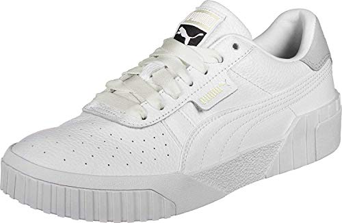 PUMA Cali WN'S, Zapatillas para Mujer, Blanco White White, 38 EU