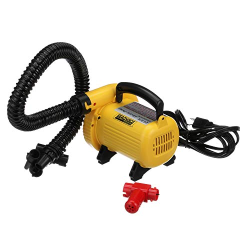 Seachoice 86989 Bomba de Aire portátil de 120 V con Cable de alimentación de 10 pies, 2,5 PSI, para embarcaciones y inflables Generales