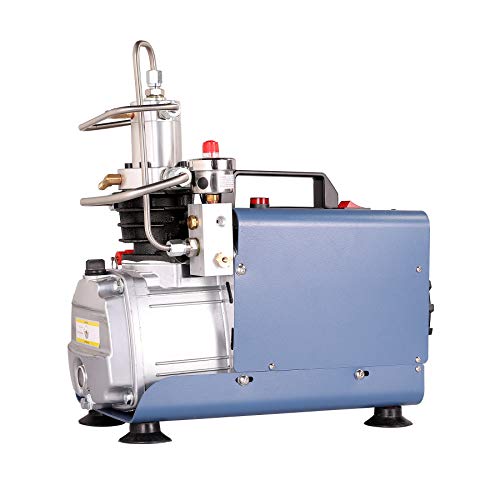 Sfeomi Compresor de Aire de Alta Presión 1800W Bomba Eléctrica de Alta Presión 30MPa 4500PSI Bomba de Compresor de Aire PCP Air Compressor Pump (Presión ajustable)