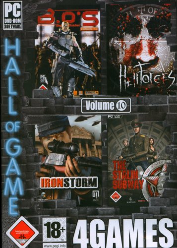 4Games - Volume 10 (B.O.S.: Bet on Soldier/Hell Forces/Iron Storm/Stalin Subway) [Importación alemana]