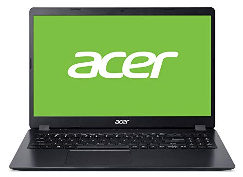Acer Aspire 3 - Ordenador Portátil de 15.6" FHD ComfyView LED LCD (AMD Ryzen 3 3200U, 8 GB de RAM, SSD de 256GB, Windows 10 Home) Negro - Teclado QWERTY Español