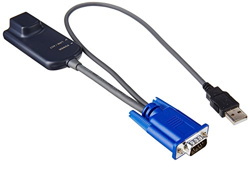 APC KVM-USB - Cable KVM (USB, RJ-45, VGA), Negro