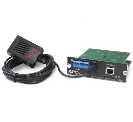 APC UPS Network Management Card w/Environmental Monitoring 100 Mbit/s Interno - Accesorio de red (Interno, Alámbrico, Tarjeta de PC, 100 Mbit/s)