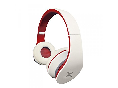 Approx APPDJJAZZWR - Auriculares, Color Blanco y Rojo